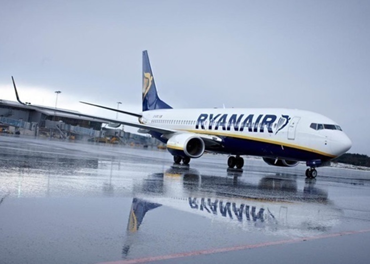 Ryanair встановив рекорд у Європі за кількістю пасажирів, які перевозили пасажирів