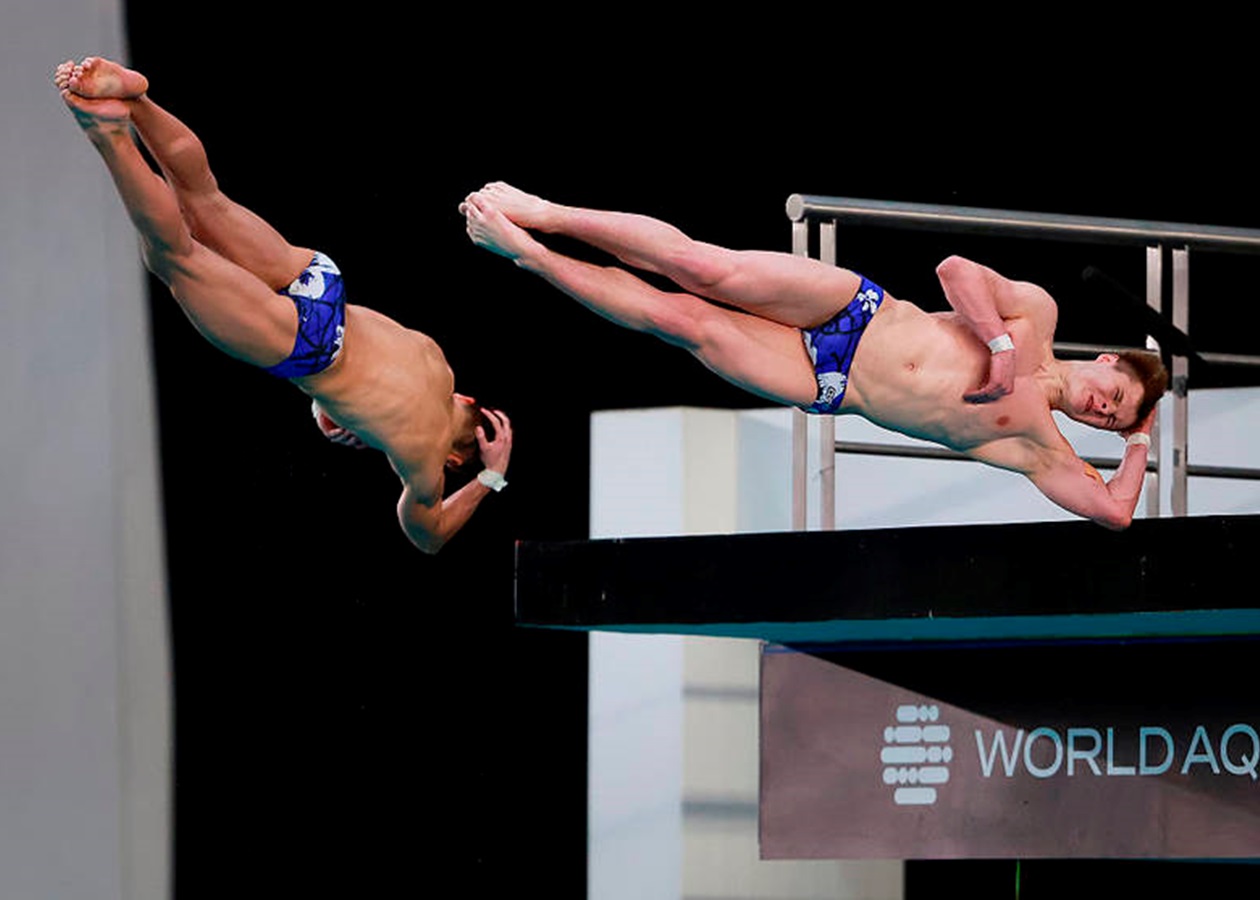 Український дует завоював медаль на чемпіонаті світу в стрибках