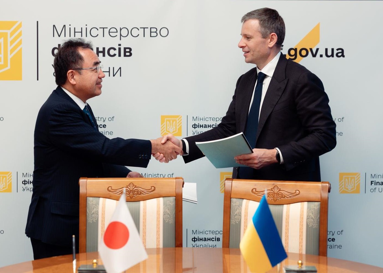 Україна та Японія затвердили угоду на 3 мільярди доларів
