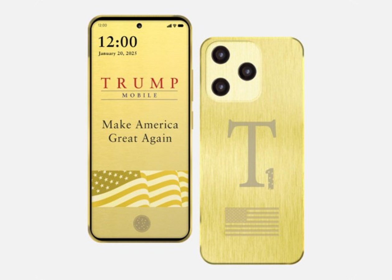 Згадки про виробництво в США були вилучені з веб -сайту смартфонів Трампа