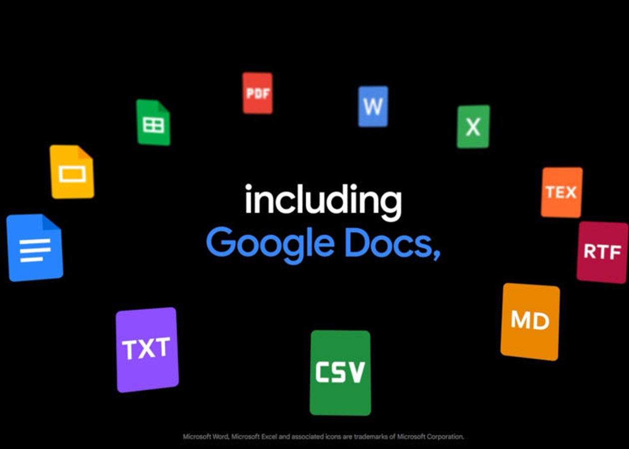 Google Gemini навчився створювати файли Word та Excel